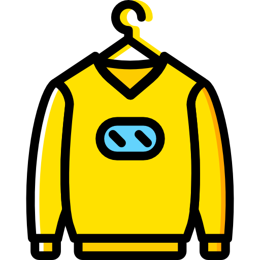 sweatshirt Basic Miscellany Yellow icon