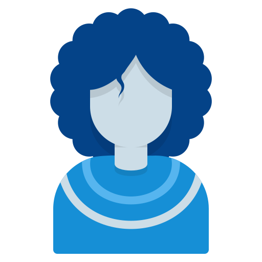 afro Generic Blue icon