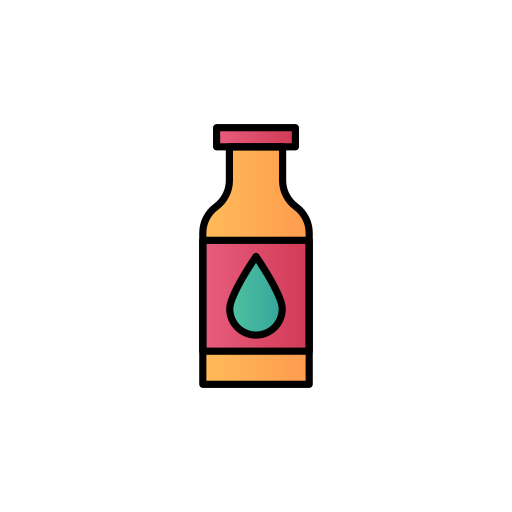 Essential oils Generic Outline Color icon