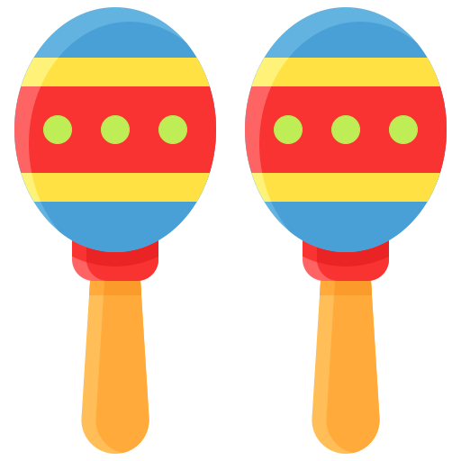 maracas Generic Flat icoon