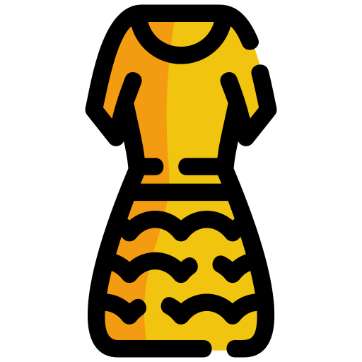 女性の服 Generic Outline Color icon