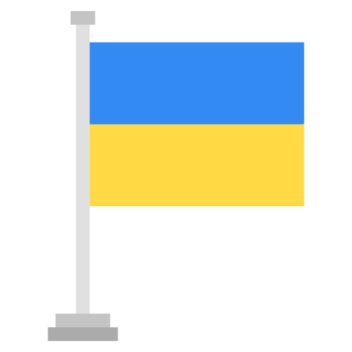 ucrânia Generic Flat Ícone