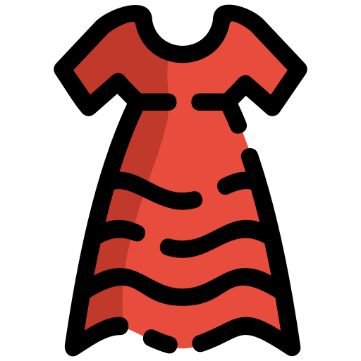 女性の服 Generic Outline Color icon