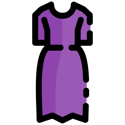 roupas femininas Generic Outline Color Ícone