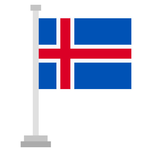 Iceland Generic Flat icon