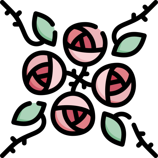 róża Special Lineal color ikona
