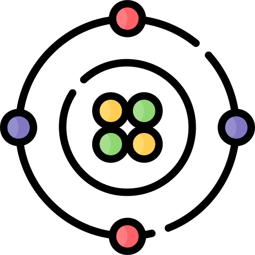 molekularny Special Lineal color ikona