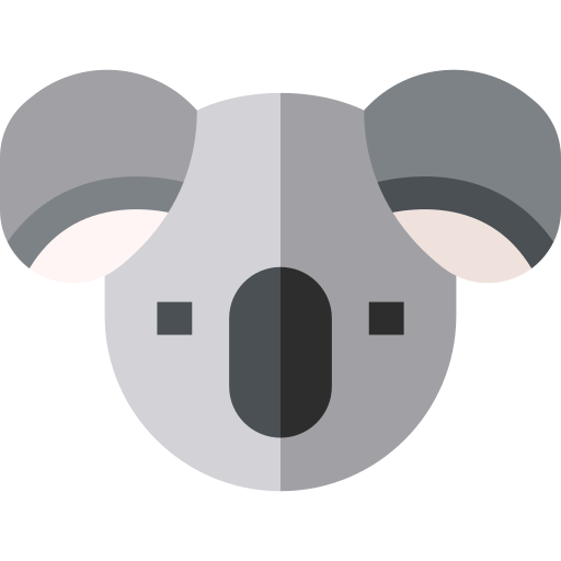 koala Basic Straight Flat icona