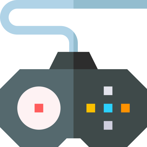 spielcontroller Basic Straight Flat icon