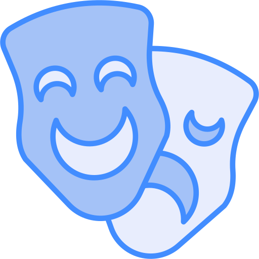 theatermasken Generic Blue icon