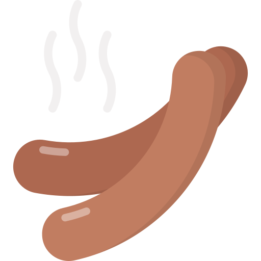 Sausages Generic Flat icon
