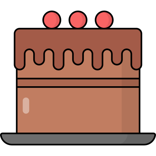 Brownies Generic Outline Color icon
