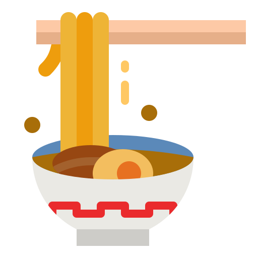 麺 photo3idea_studio Flat icon