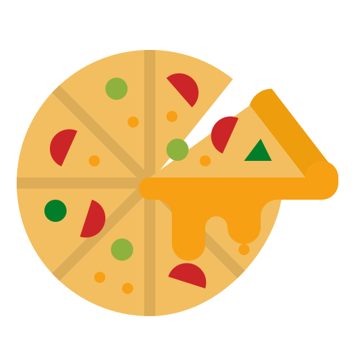 pizza photo3idea_studio Flat ikona