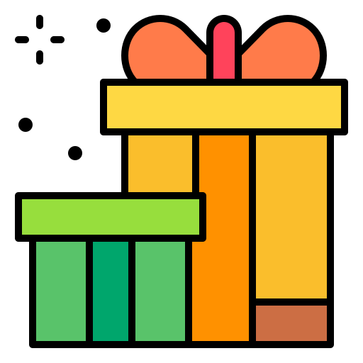 Gift boxes Generic Outline Color icon