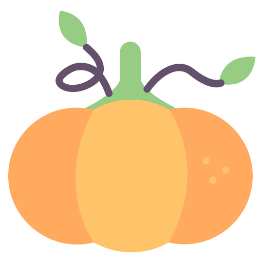 Pumpkin Good Ware Flat icon
