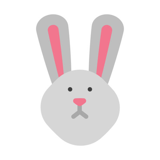 Bunny Good Ware Flat icon