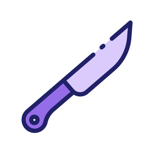 cuchillo Good Ware Lineal Color icono