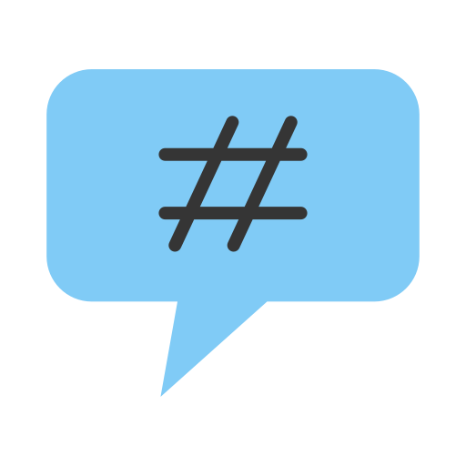 Hastag Good Ware Flat icon