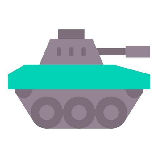 tank Good Ware Flat icoon