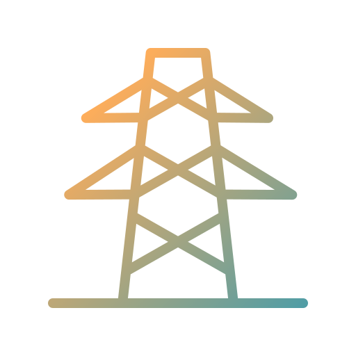 Electric tower Good Ware Gradient icon