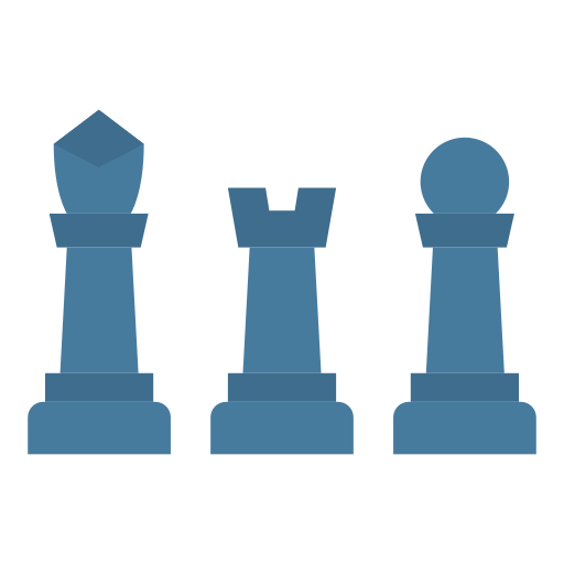 pezzo degli scacchi Good Ware Flat icona
