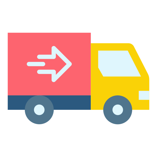 Delivery truck Good Ware Flat icon