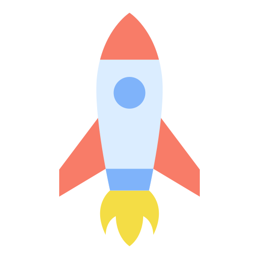 cohetes Good Ware Flat icono