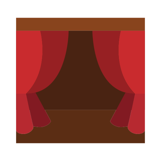 Curtain Good Ware Flat icon