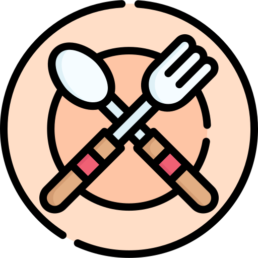 食べる Special Lineal color icon