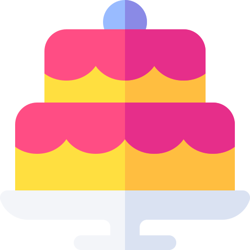 Торт Basic Rounded Flat иконка