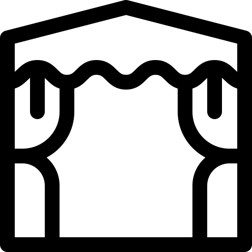 chapiteau Basic Rounded Lineal Icône