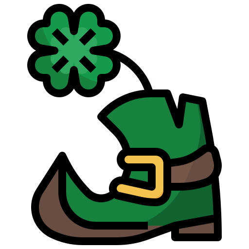 Leprechaun shoe Generic Outline Color icon