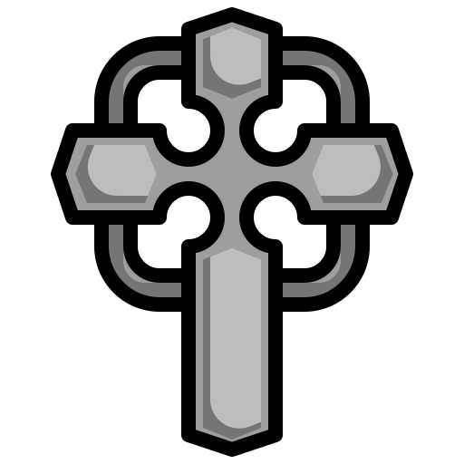 cruz celta Generic Outline Color icono