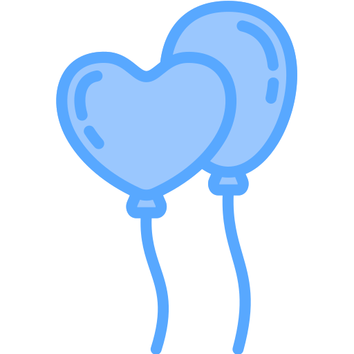Воздушный шар Generic Blue иконка