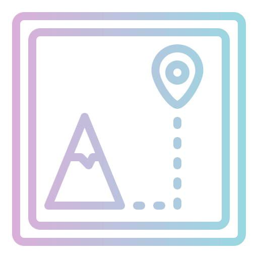 Map location Generic Gradient icon