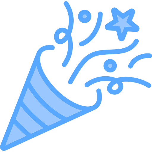 konfetti Generic Blue icon
