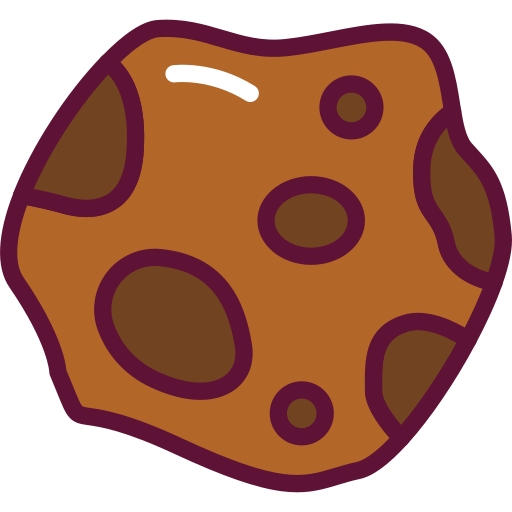 asteroid Generic Outline Color icon