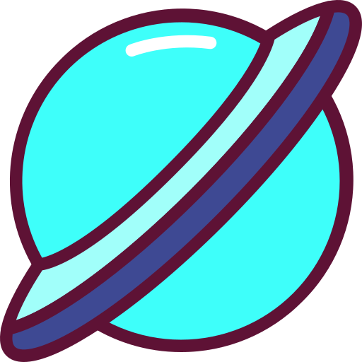 uranus Generic Outline Color icon