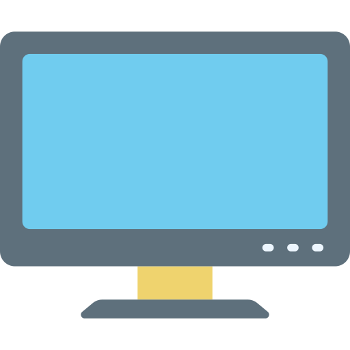 lcd-scherm Generic Flat icoon