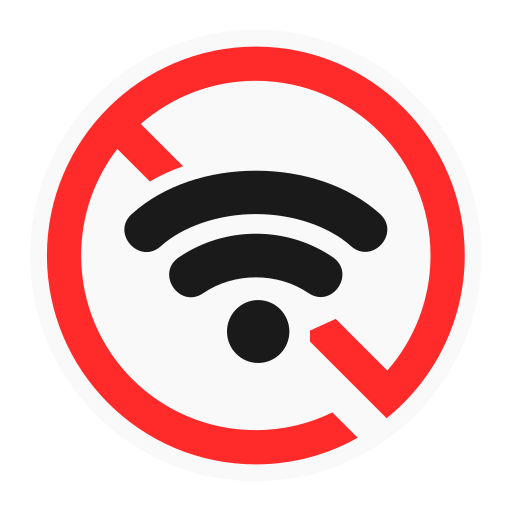 no wifi Generic Flat icono