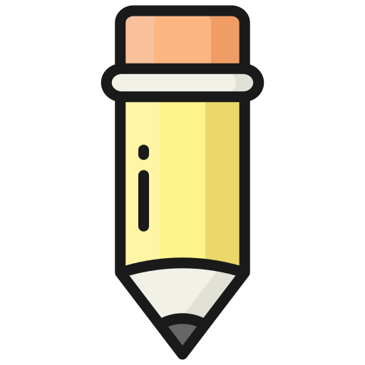 potlood Generic Outline Color icoon
