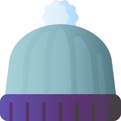 Winter hat 3D Basic Gradient icon
