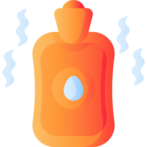 botella de agua caliente 3D Basic Gradient icono