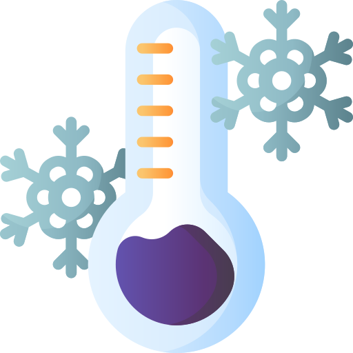 temperatur 3D Basic Gradient icon