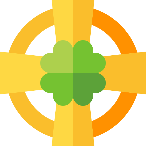 croce celtica Basic Straight Flat icona