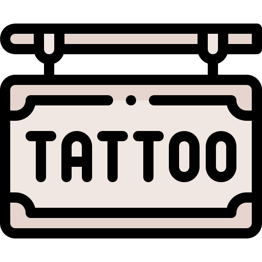 tatuagem Detailed Rounded Lineal color Ícone