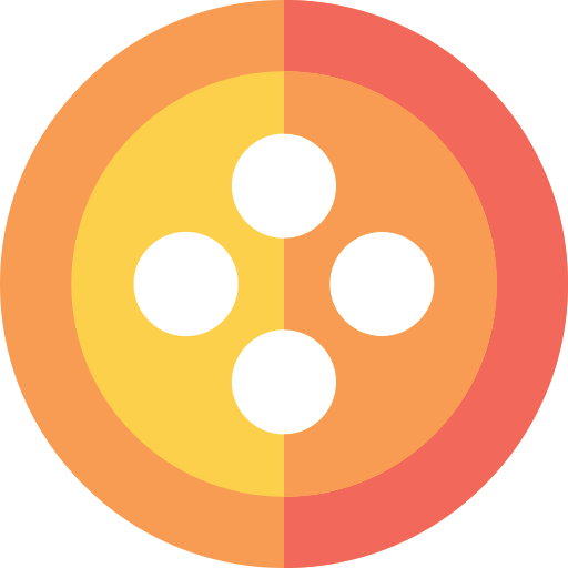 ボタン Basic Rounded Flat icon