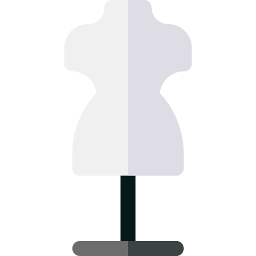 mannequin Basic Rounded Flat Icône