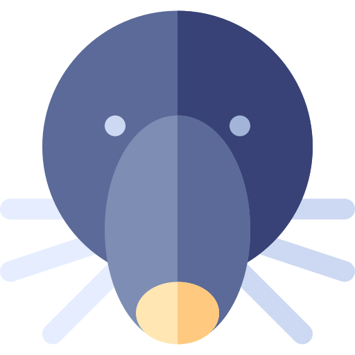 Mole Basic Rounded Flat icon